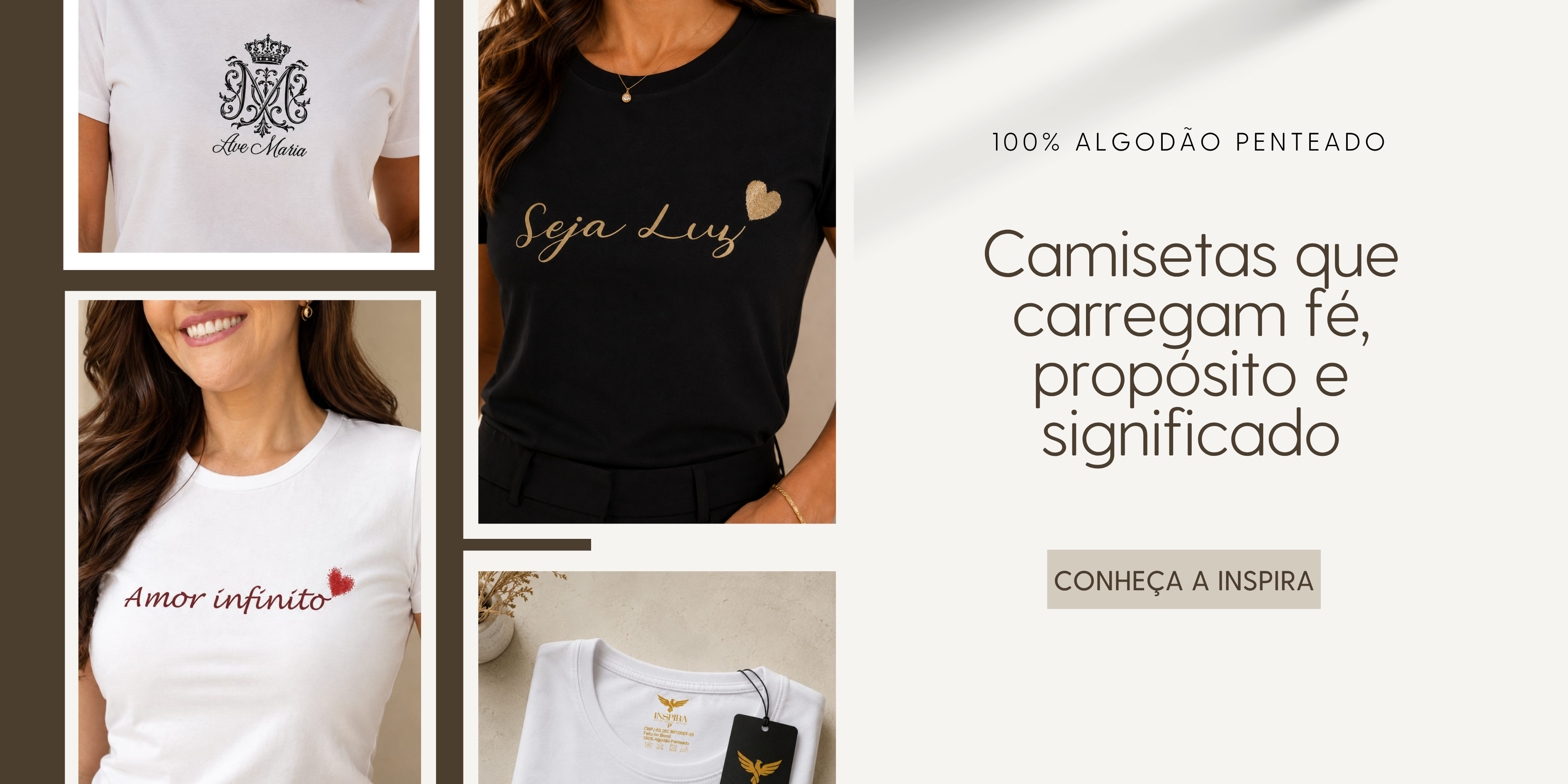 INSPIRA — camisetas que carregam fé, propósito e significado